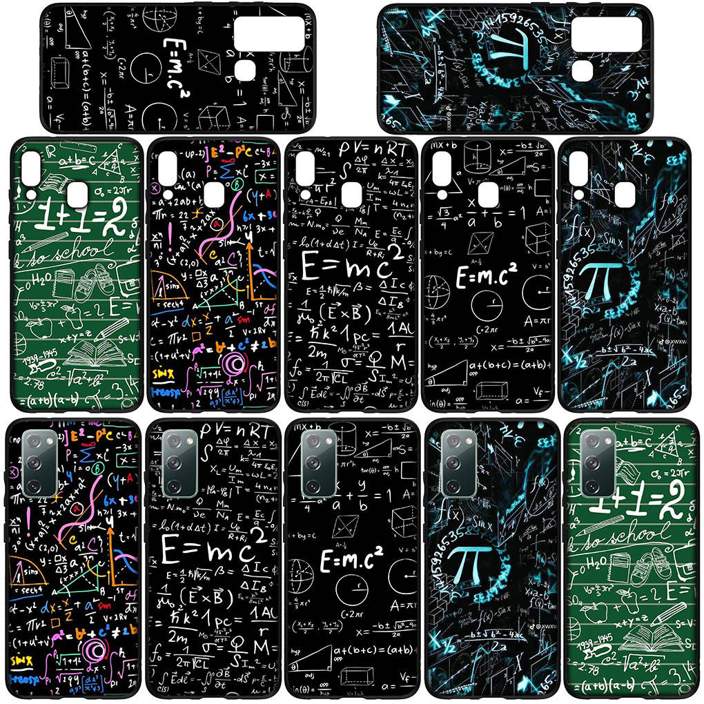 Для iPhone 16 15 Xiaomi Redmi Note 14 13 12 11 Pro Max X 8 16e Samsung Galaxy S25 S24 S23 Moto OPPO Huawei Chemistry Maths Equation Formula Phone Case