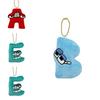 Alphabet Lore Soft Plush Toy Keychain Pendant Stuffed Doll Xmas Birthday Gift