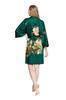 Халат-кимоно Charmeuse Short Watercolor Floral US One Size Green KIM+ONO Womens - Размер Color