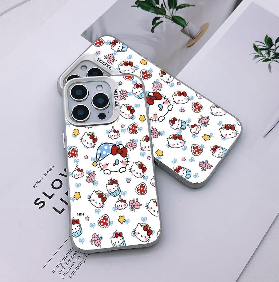 Hello Kitty Cute White Phone Case for Apple 11