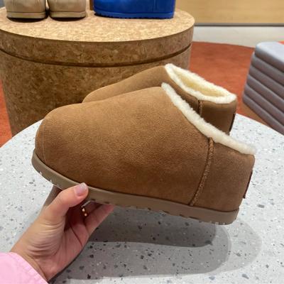 Зимние женские ботильоны из натуральной кожи, меховые сапоги, botas mujer, зимние сапоги из овчины