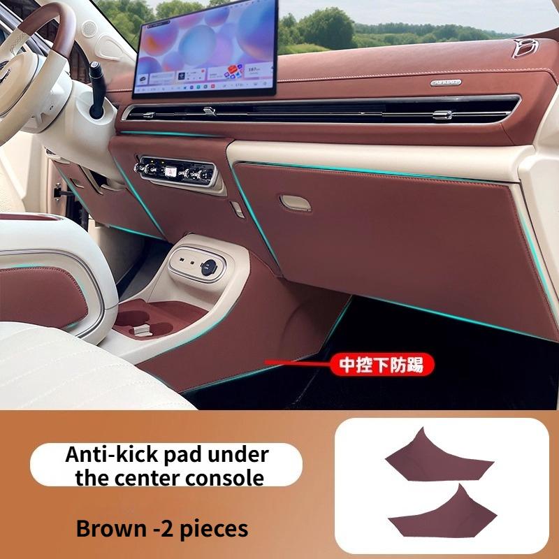 For Gwm Ora 03 Funky Cat 2023 2024 2025 Front Passenger Glove Box Leather Decorative Stickers Anti Dirty Interior Supplies