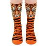 Thicken 3D Print Animal Paw Socks Breathable Novelty Stocking Creative Thermal Calf Socks  Adult