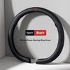 For BAIC HYOSOW Senova Weiwang Nappa Leather grain Car Steering Wheel Cover Breathable and Anti Slip Accessories Steering Covers