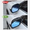 Practical Car Rearview Mirror Carbon Fiber Rain Visor Rain Shield Thickened Carbon Fiber Texture Rearview Mirror Rain Shield New