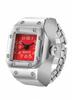 Unisex Alloy Finger Ring Watch – Creative Digital Design for Couples and Students