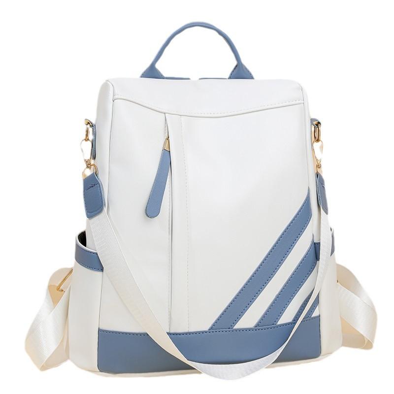 Простая женская сумка рюкзак из ПУ Городской простой женский рюкзак для отдыха на природе Повседневная сумка