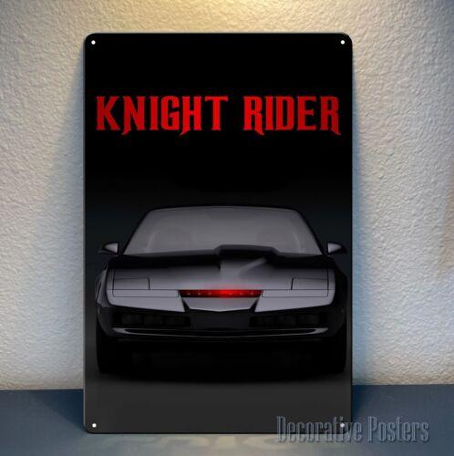 n1Knight Rider Kitt Tv Series Movie Metal Poster Tin Sign 20x30cm Plaque