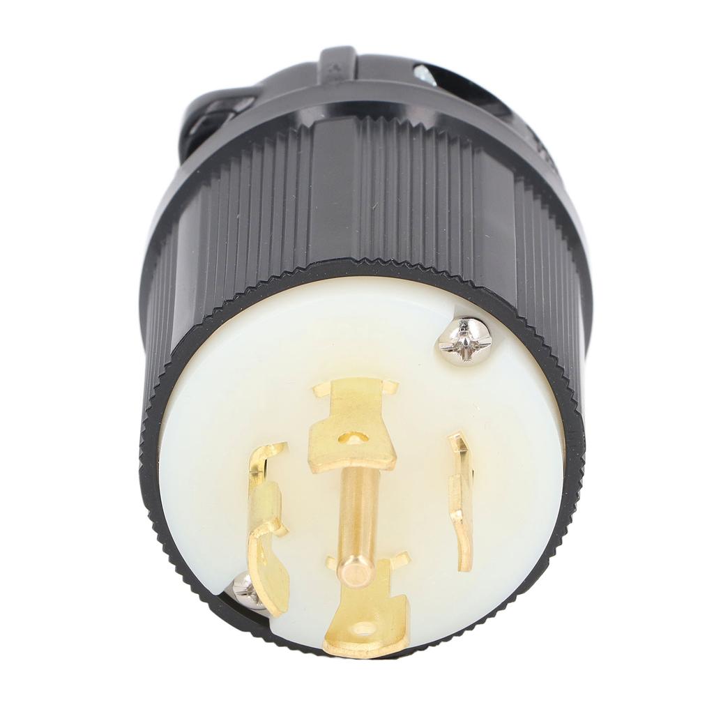 Вилка-защелка генератора 4 штыря 5 сердечников 30 А 120/208 В универсальный поворотный замок-адаптер L21‑30P для машины 