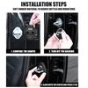 2/4PCS Anti-Rust Shockproof Car Door Lock Silicone Protector Cover for Jeep Wrangler Grand Cherokee Renegade Compass Gladiator ALO1