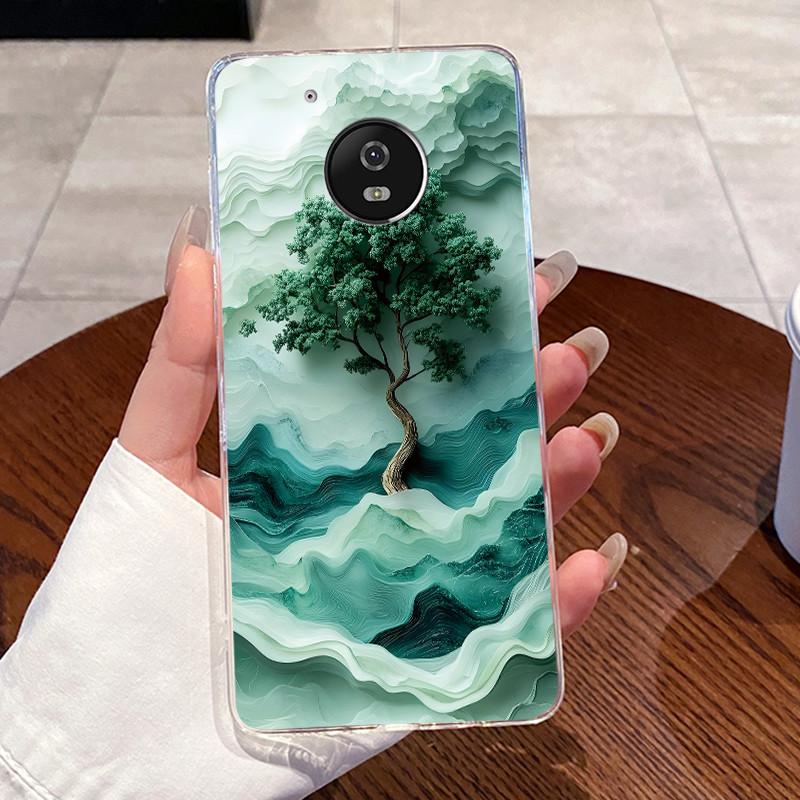 Case For Motorola Moto G5/Moto G5 Plus/Moto X 2017/Moto G5S/Moto G5S Plus Clear Silicone Soft TPU Cover Cute Cat Protective Case