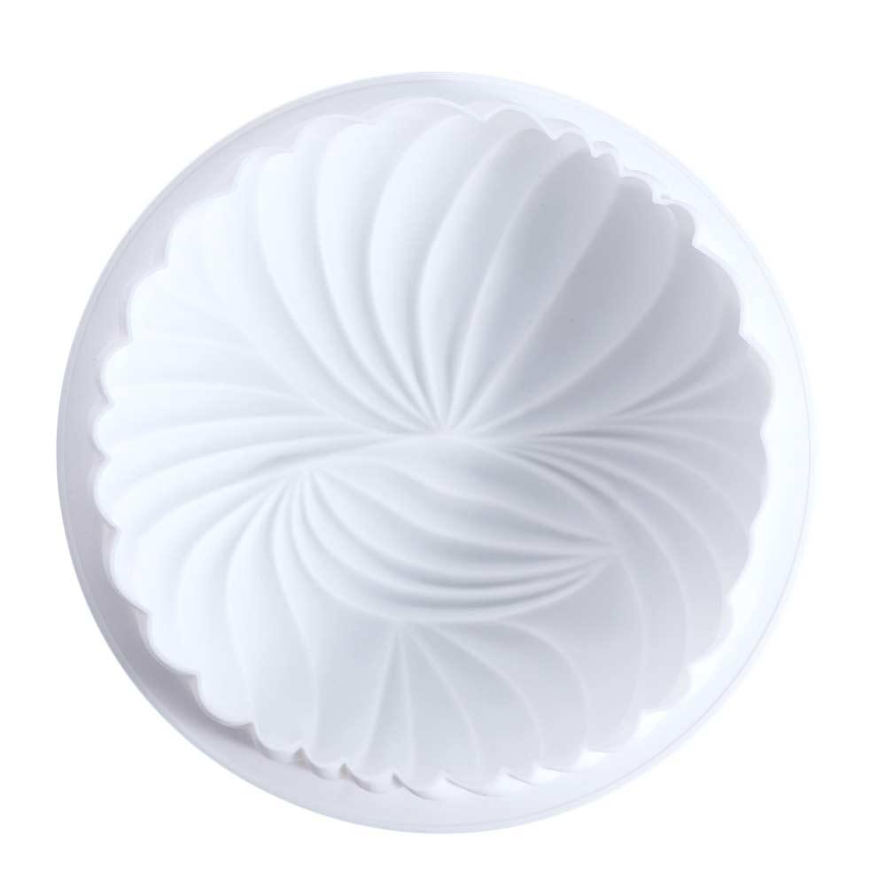 Bakeware 3D Round Mousse Mold Silicone Dessert Mold Ice Cream Cake Mould Kitchen