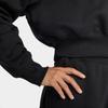 Nike W Phnx Flc Qz Crop Dq5768 010blk Sail
