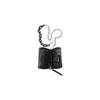 Versace Jeans Couture Color Block Chain Silver Letter Logo Cotton Clutch Wallet Women wallet Black 73VA9XM1-ZS394-899