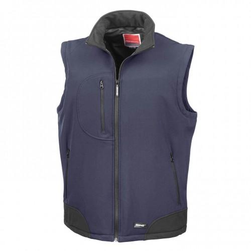 Result Мужская дышащая водонепроницаемая куртка Softshell Bodywarmer