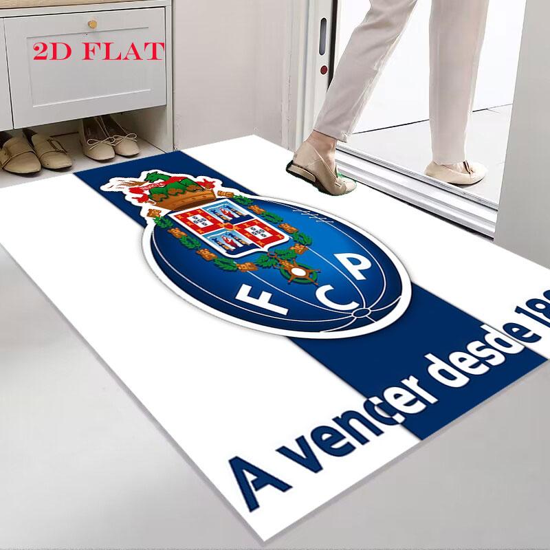Porto logo Carpet Rug for Living Room Bedroom Home Sofa Decoration,Kids play Nonslip Floor Mat