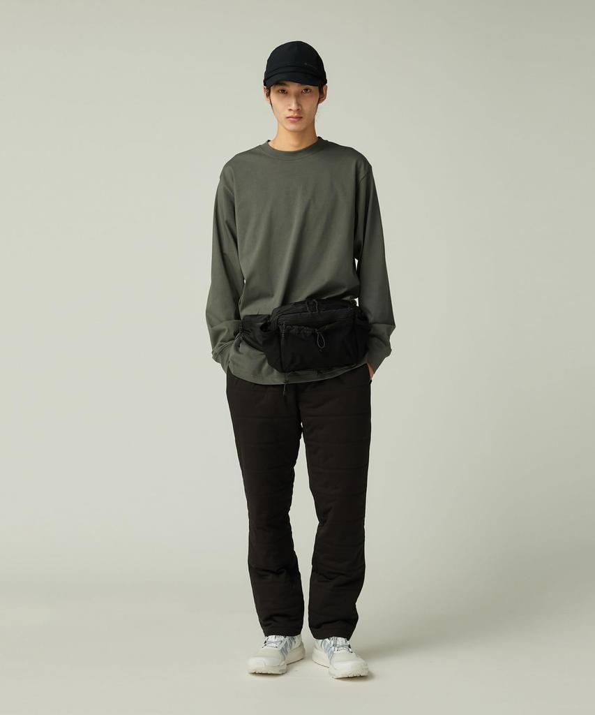 Snow Peak Гибкие утепленные брюки длинные и размера S PA-25AU012, Брюки, Утепленные, Мужские Женские, Черные,