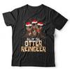 Cute Christmas T Shirt Unisex and Kids All Of The Otter Reindeer Xmas Festive