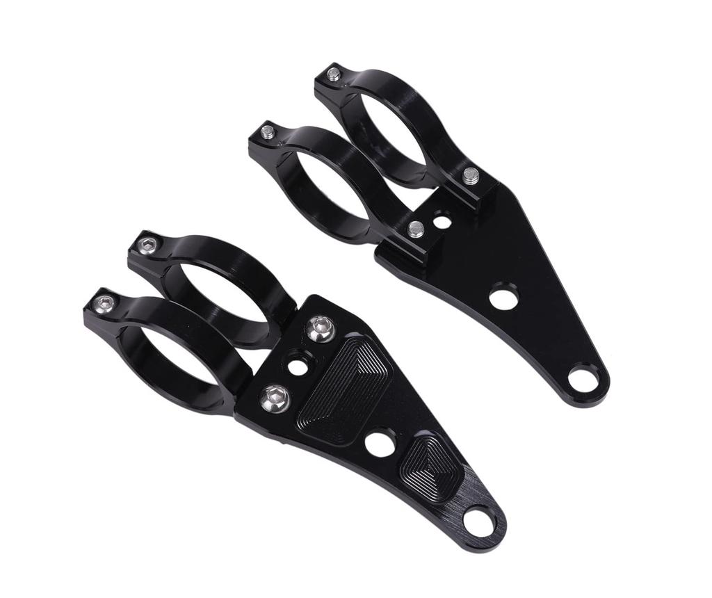 CustomDivine Кронштейн фары из алюминиевого сплава, обработанный на станке с ЧПУ, 41 мм 41 мм CB400SF VTR250 ZJ06A XJR400 GSX400 ZRX400 ZRX S ZJ06A H ZJ06A Универсальный аналог