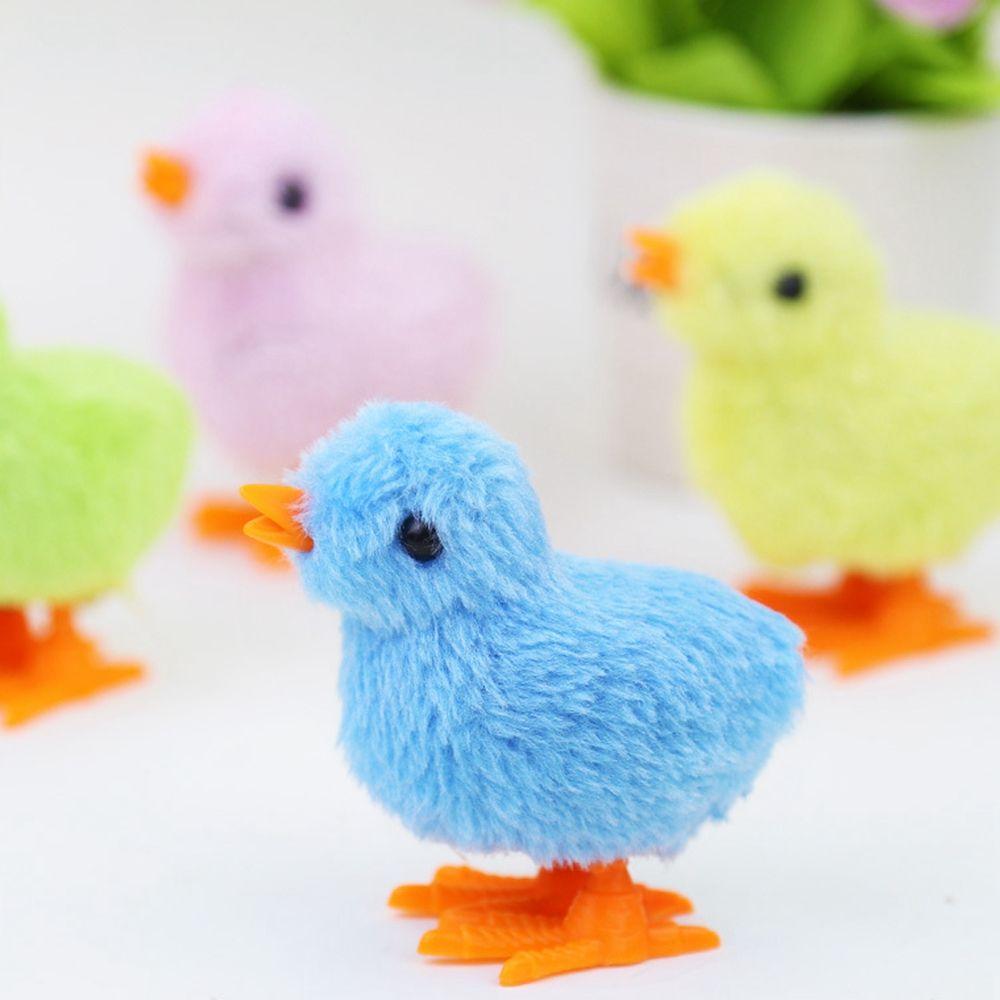 Shake Movement Interative Playing Clockwork Interative  Toy Cat Toys Plush Chicks Kids Gifts