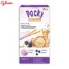 Glico Pocky Wholesome Duo Set, Biscuit Stick Coated with Blueberry Yoghurt & Chocolate Almond, 36 G X 8 Pcs - Thai Snack