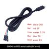 Кабель-конвертер USB Type C в RS232 TTL Serial OTG с чипом CH340 FT232, совместимый с Android OSX, для промышленного IoT-разработки