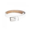 Shop DomeStic Women S Square Shiny Buckle 5 Color 20mm Belt Tu Wbt 0926 White