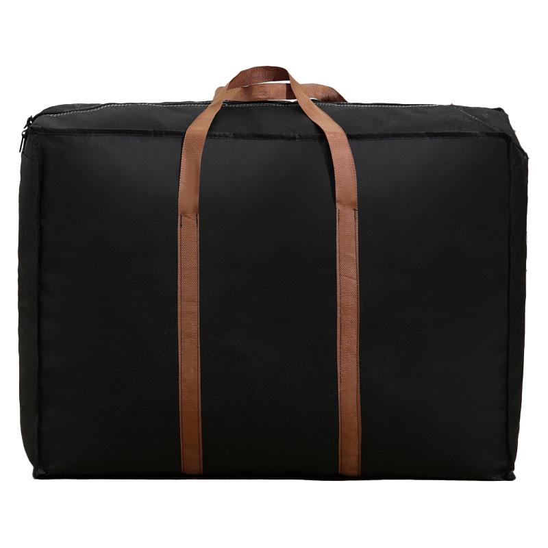 Сумки для хранения одежды большой вместимости из нетканого материала, домашняя сумка для упаковки одежды, прочная, для переезда, органайзер для багажа