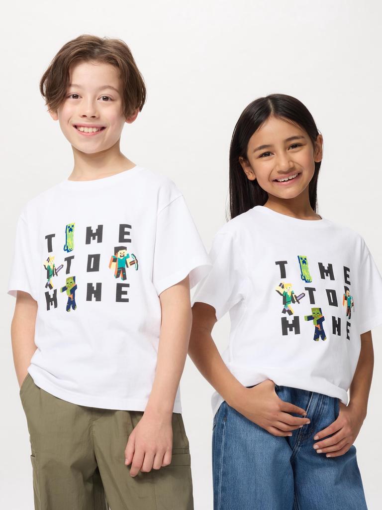 Uniqlo Япония Minecraft Ut