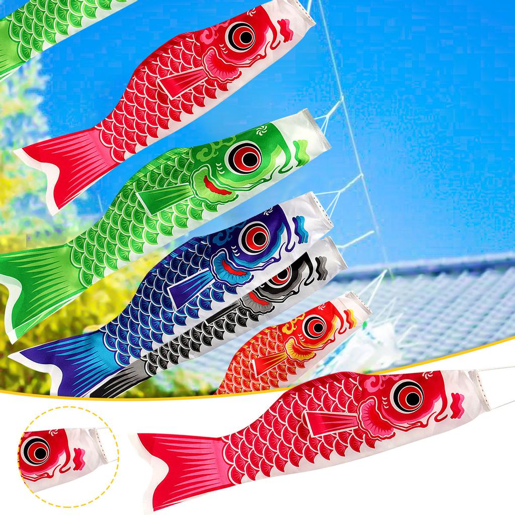 Японский карп-ветроуказатель, стример с рыбным флагом, воздушный змей для дома, на открытом воздухе, подвесное украшение