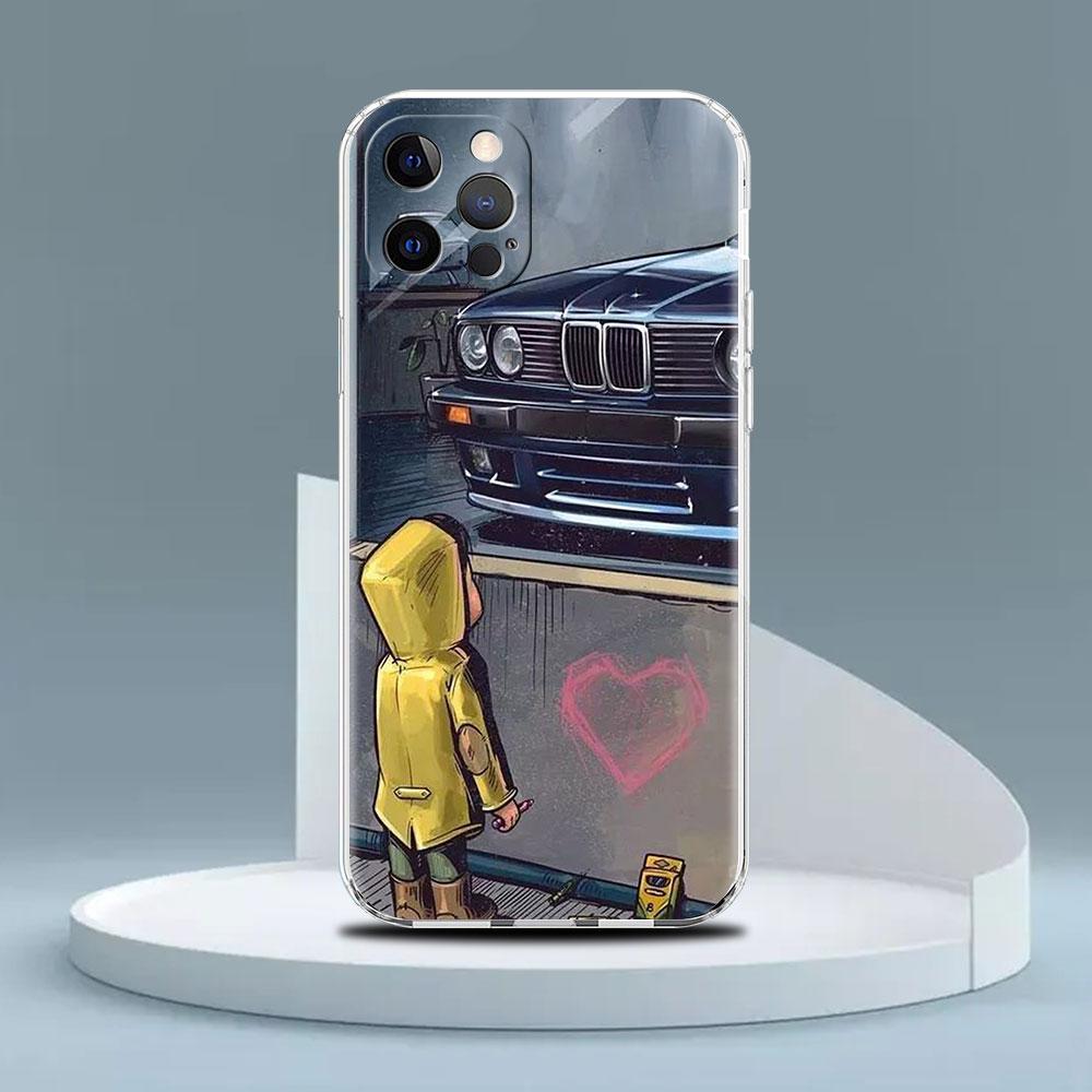 Чехол Boy See Sports Car Jdm Drift Clear для Apple iPhone 13 11 14 12 Pro 7 8 Plus XR X XS Max 6 6S 13Pro силиконовый чехол для телефона