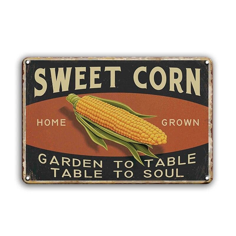 Pizza Zone Metal Poster Tin Plate Ice Cream Hot Dog Vintage Kitchen Iron Painting For Restaurant Party Home Wall Decoration