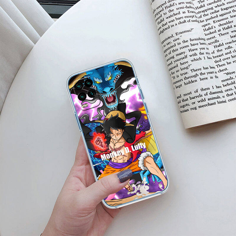 MH13 Anime One Piece Phone Case for Motorola Edge 20 30 S30 40 50 Fusion Lite Plus Pro Neo Ultra One Power Action Macro Hyper Vision Zoom