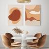 Линия тела, плакаты на скандинавскую тему, картина на холсте, настенное искусство, современная абстрактная геометрическая печать, картина для гостиной, интерьер, украшение для дома
