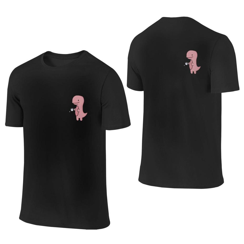 Tearex Illustration Soft And Glutinous Reversible Tshirt Korean Style Salt Style Ribbed Collar Shirt