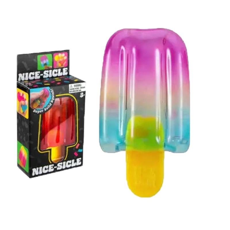 2026 Needoh Nice-Sicle Мороженое на палочке Сенсорная игрушка-сквиш Супер Стресс Мороженое Облегчение Для Детей Взрослых Лето Easfestival Подарки