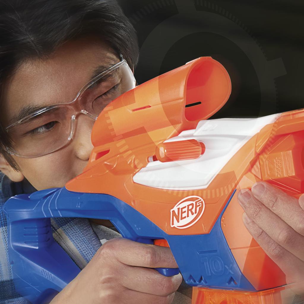 В комплект входят 18 дротиков Nerf N series Pinpoint N1 для спортивной стрельбы из дротиков N 10 в помещении и на открытом воздухе, для детей от 8 лет и старше. F8621 Оригинальный продукт, бластер.