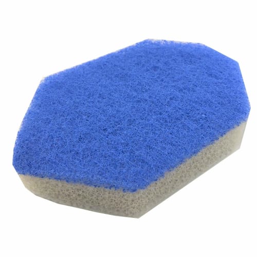Aisen Aluminum Stretch Nylon Replacement Bath Sponge, BSC12, 15.5 x 9.8 x 3cm