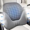 Lumbar Support Pillow For Car Memory Foam Breathable Cushion Back Cushion For Body Rest Long Sitting Driving Travel Car Airplane