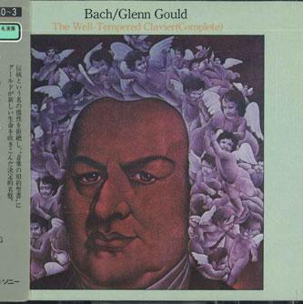 CD JOHANN SEBASTIAN BACH / GLENN GOULD - The Well-Tempered Clavier (Complete 00DC1203 CBS SONY Japan Classical Used