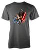 Custom Star Wars Characters Light Saber Personalised T Shirt - Custom Kids