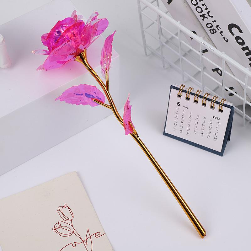 Циси День святого Валентина Разноцветная хрустальная роза