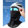 Балаклава Лыжная Маска для Лица Ветрозащитная Маска на Всю Голову Защита от Солнца и УФ Лучей Маска для Лица для Мужчин Женщин Наружные Виды Спорта Велосипедная Кепка