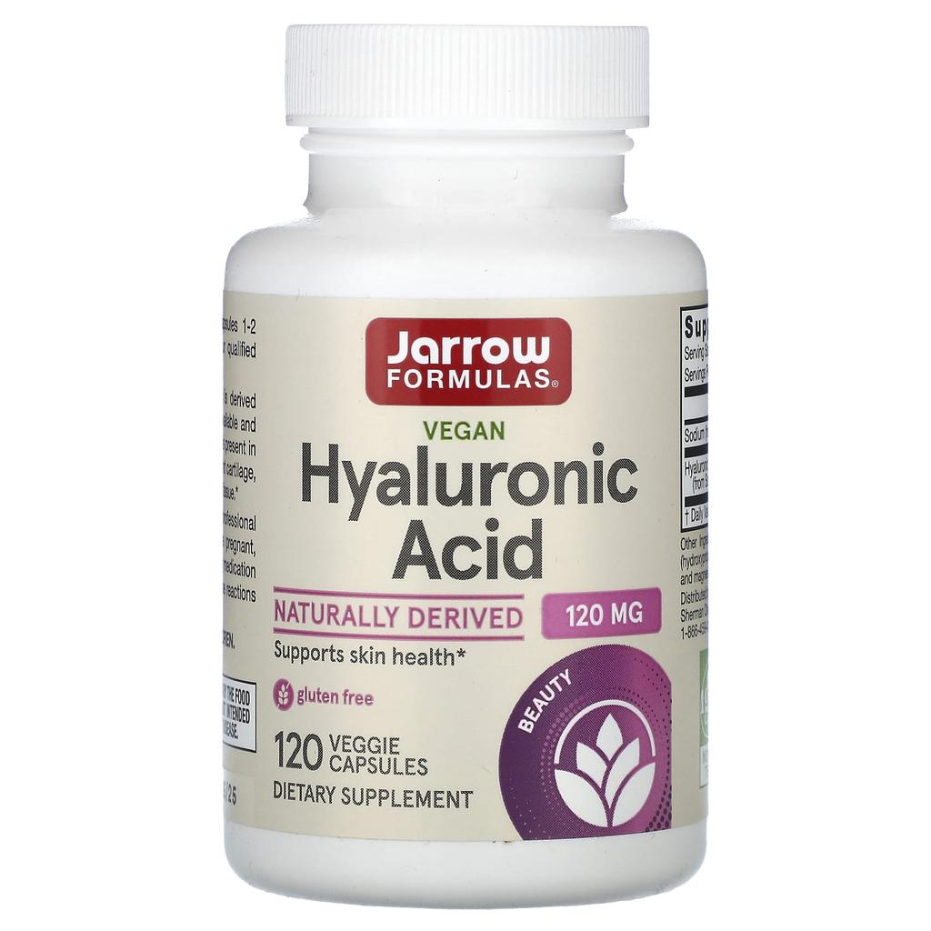 Jarrow Formulas Hyaluronic Acid, 50 Mg, 120 Veggie Capsules