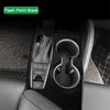 Car Interior Sticker For Toyota Camry XV70 2018-2023 Car Gear Panel Sticker Gear Box Protective Film Carbon Fiber Black Sticker