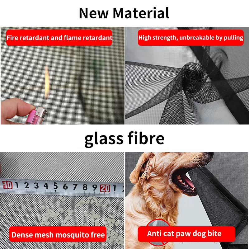 2024 летняя москитная сетка, занавеска для двери, защита от насекомых, кухонные шторы, занавеска на дверь, окно, магнитная сетка, занавеска