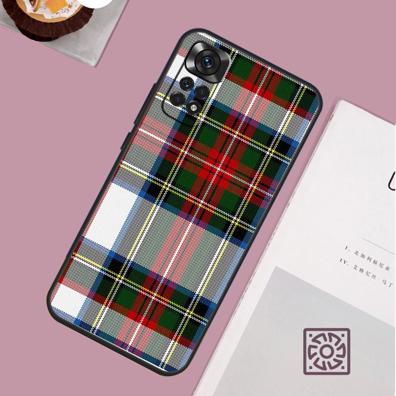 Чехол Clan Stewart Dress Tartan Pattern для Xiaomi Redmi Note 14 13 12 11 15 Pro Plus Redmi 15 13 10 10C 12C 13C 14C 15C