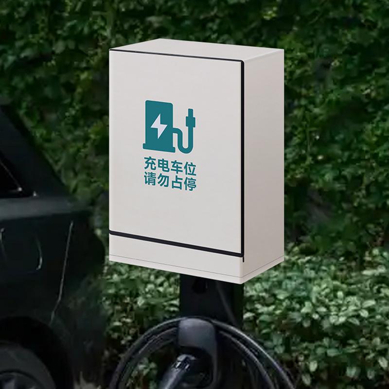 Защита от дождя для зарядной станции для электромобилей Водонепроницаемая защита от дождя для зарядной колонки для электромобилей Ткань для защиты колонны с солнцезащитным покрытием для двора