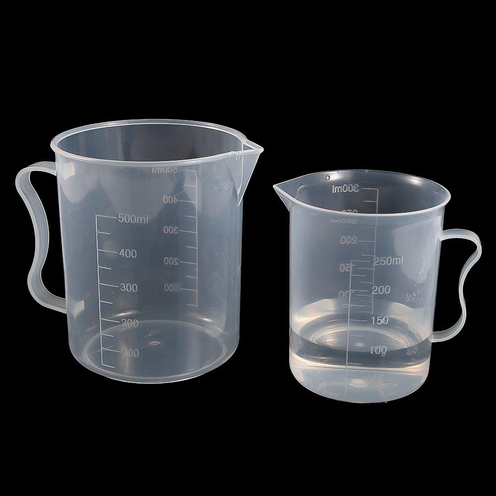 250/500/1000/ml Plastic Transparent Measuring Cylinder Measuring Cup Measuring Jug With Handle