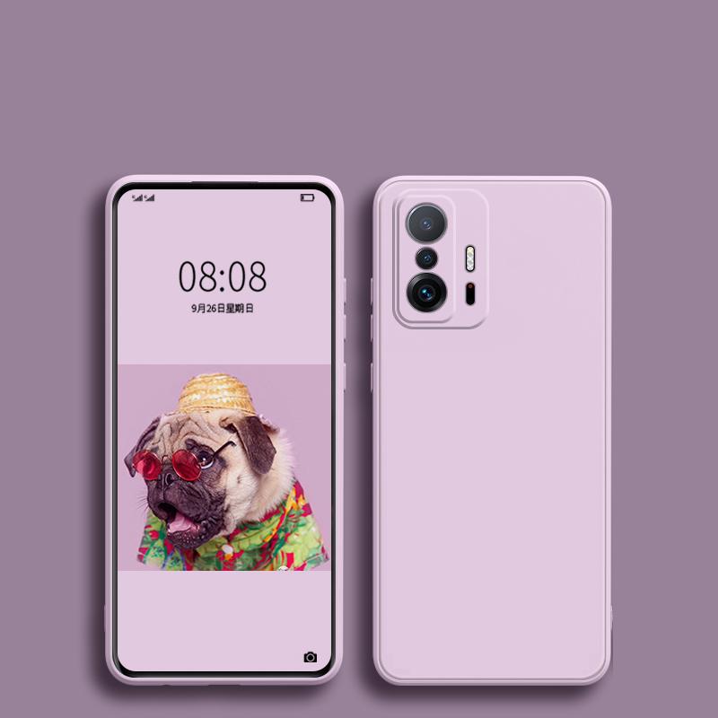Чехол Mi 11T Mi 11 T Mi11T Pro, квадратный, жидкий, силиконовый, полный защитный чехол для Xiaomi Mi 11T Mi11T Mi 11 T Pro Ultra Lite, Funda